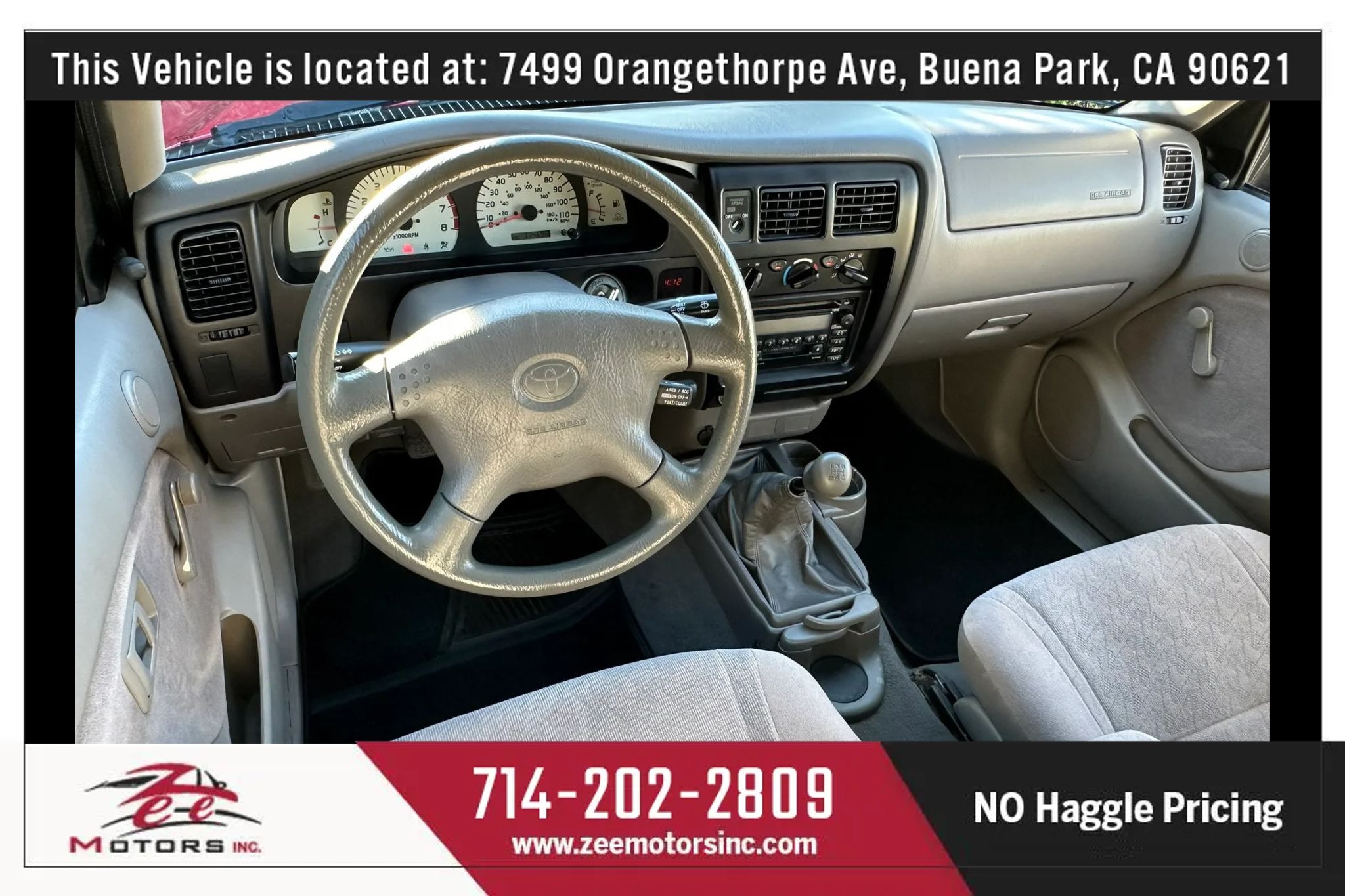 Used 2001 Toyota Tacoma 2WD Xtracab w/ SR5 Pkg w/ Chrome Pkg image 18