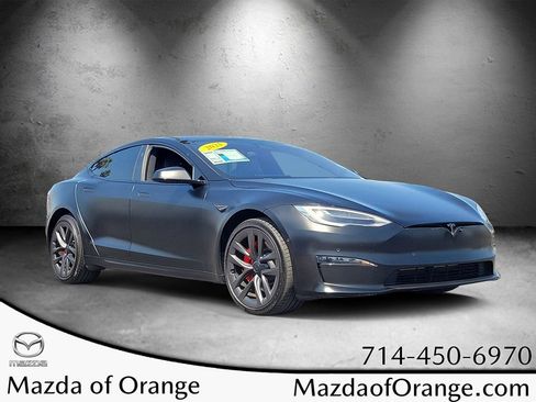 Used 2021 Tesla Model S Plaid AWD/4WD image 1