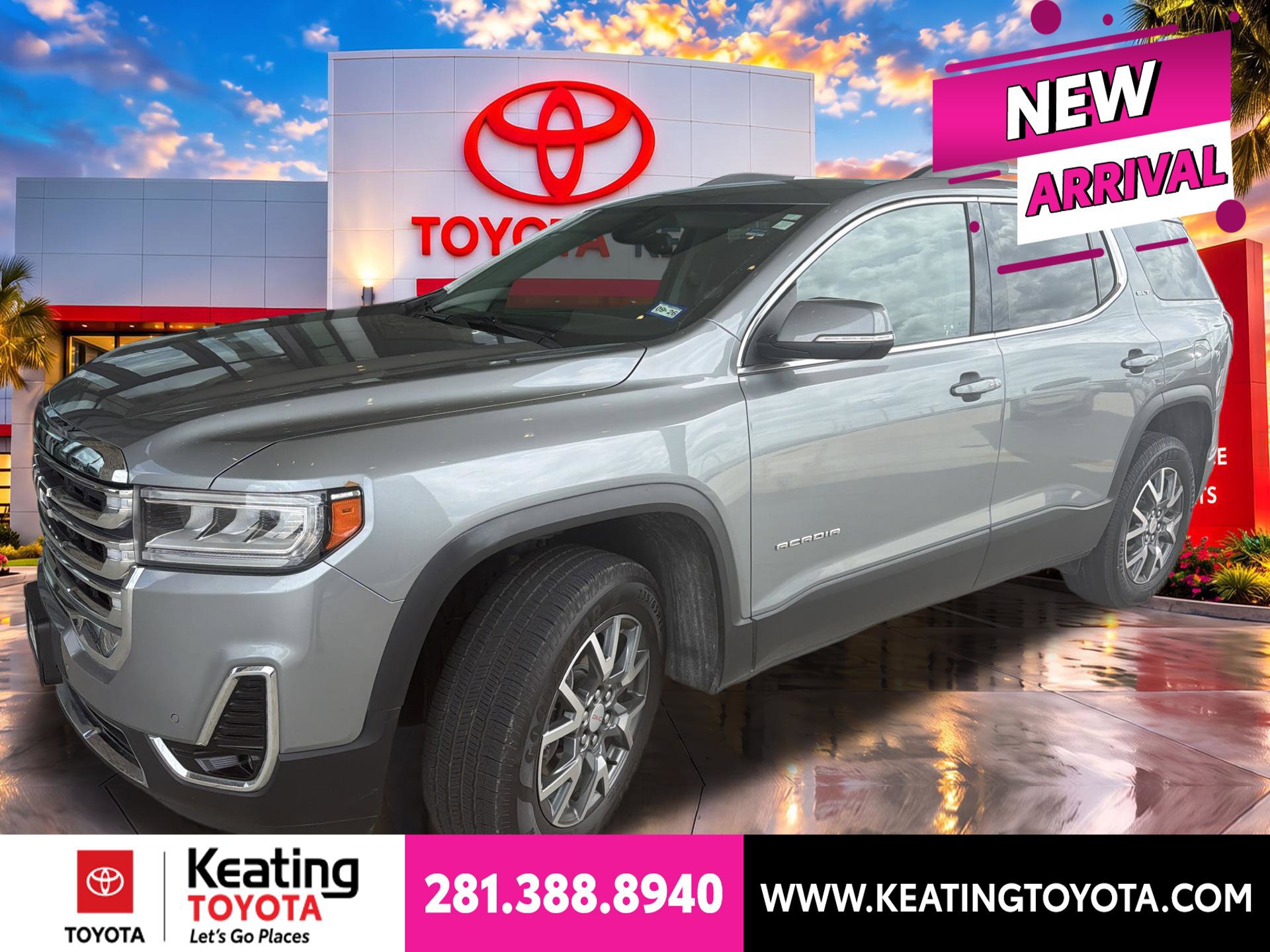 Used 2023 GMC Acadia SLT FWD image 1