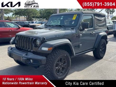 Used 2021 Jeep Wrangler Sport AWD/4WD image 1