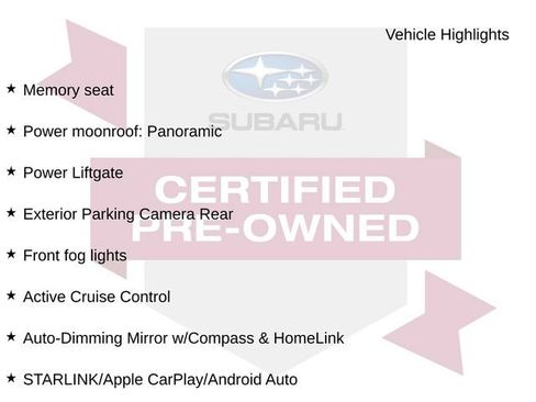 Certified 2024 Subaru Forester Touring AWD/4WD image 6