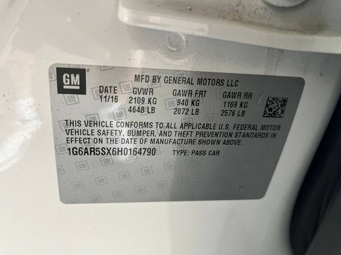 Used 2017 Cadillac CTS Luxury RWD image 81
