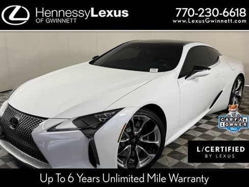 Used 2023 Lexus LC 500 Coupe w/ Sport Package RWD image 1