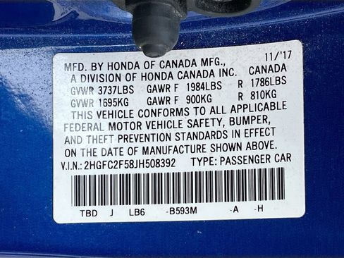 Used 2018 Honda Civic LX image 29
