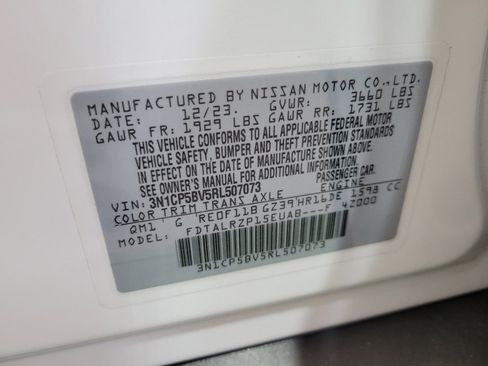 Used 2024 Nissan Kicks S FWD image 33