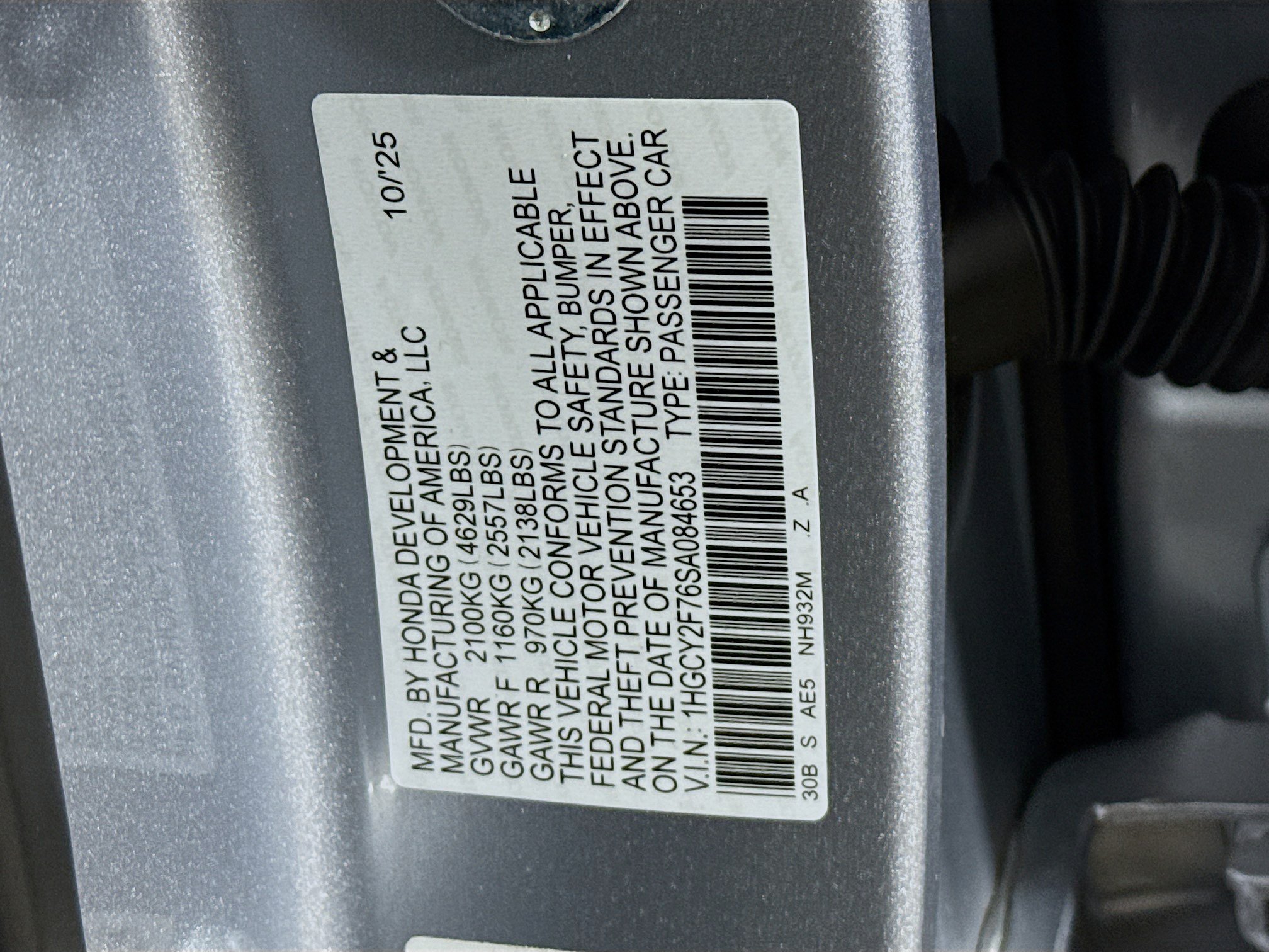 New 2025 Honda Accord Sport image 37