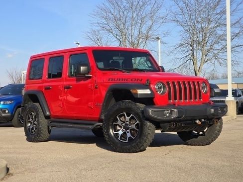 Used 2020 Jeep Wrangler Unlimited Rubicon w/ LED Lighting Group image 2