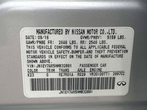 Used 2017 INFINITI Q50 3.0t Premium w/ Driver Assistance Package AWD/4WD image 26