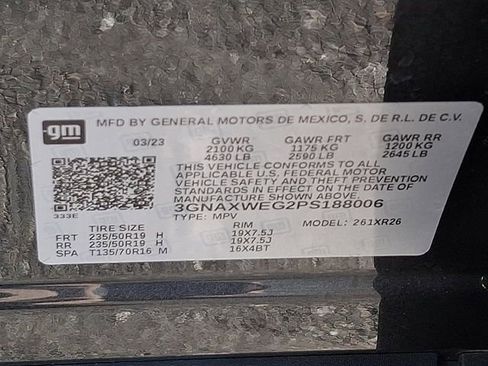 Certified 2023 Chevrolet Equinox RS image 26