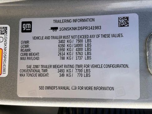 Used 2023 Chevrolet Tahoe LT w/ Luxury Package image 37