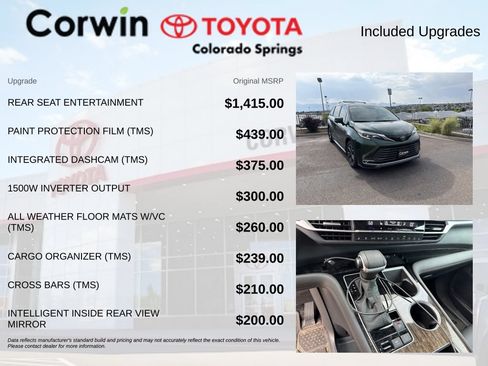 Used 2025 Toyota Sienna Platinum AWD/4WD image 8