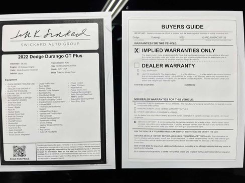 Used 2022 Dodge Durango GT AWD/4WD image 37