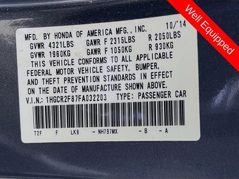 Used 2015 Honda Accord EX-L image 33