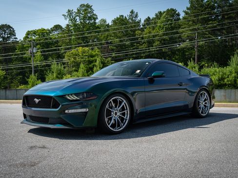Used 2021 Ford Mustang GT Premium w/ Carbon Sport Interior Package RWD image 3
