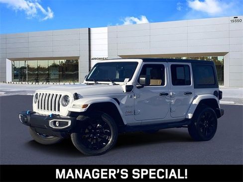 Used 2023 Jeep Wrangler Unlimited Sahara image 1