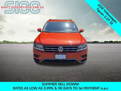 Used 2018 Volkswagen Tiguan SE w/ Panoramic Sunroof Package AWD/4WD image 2