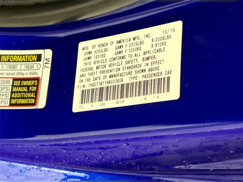 Used 2017 Honda Accord EX image 26