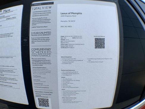 Certified 2025 Lexus NX 250 FWD w/ Accessory Package (P2) image 25