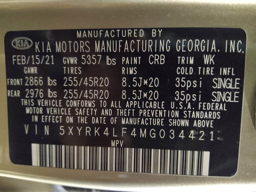 Used 2021 Kia Sorento SX FWD image 33