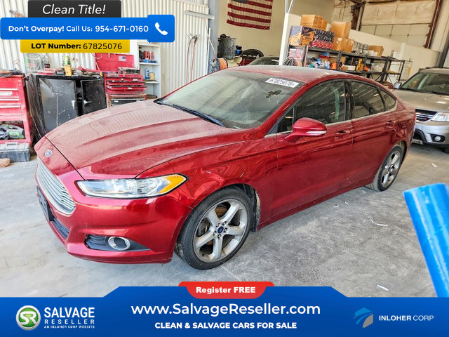 Used 2015 Ford Fusion SE w/ Equipment Group 201A FWD image 1