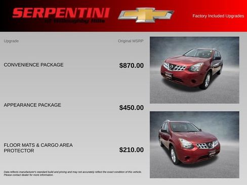 Used 2015 Nissan Rogue S w/ Convenience Package FWD image 4