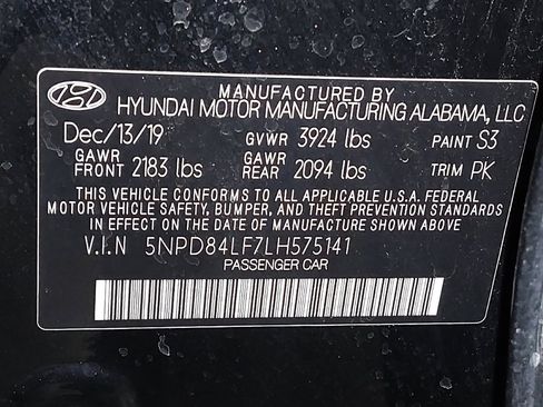 Used 2020 Hyundai Elantra SEL image 33