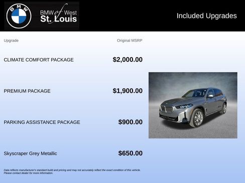 Used 2025 BMW X5 xDrive40i w/ Climate Comfort Package AWD/4WD image 20
