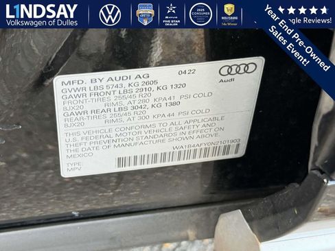 Used 2022 Audi SQ5 Premium Plus w/ Premium Plus Package image 27