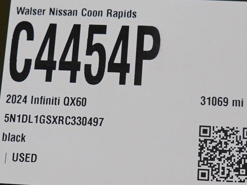 Used 2024 INFINITI QX60 Sensory image 36