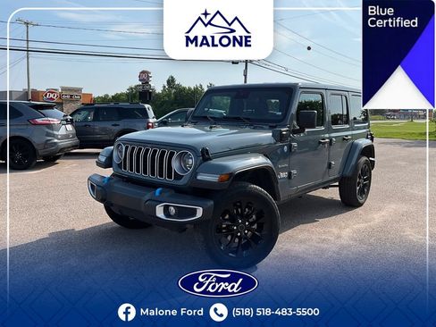 Used 2024 Jeep Wrangler Unlimited Sahara AWD/4WD image 1