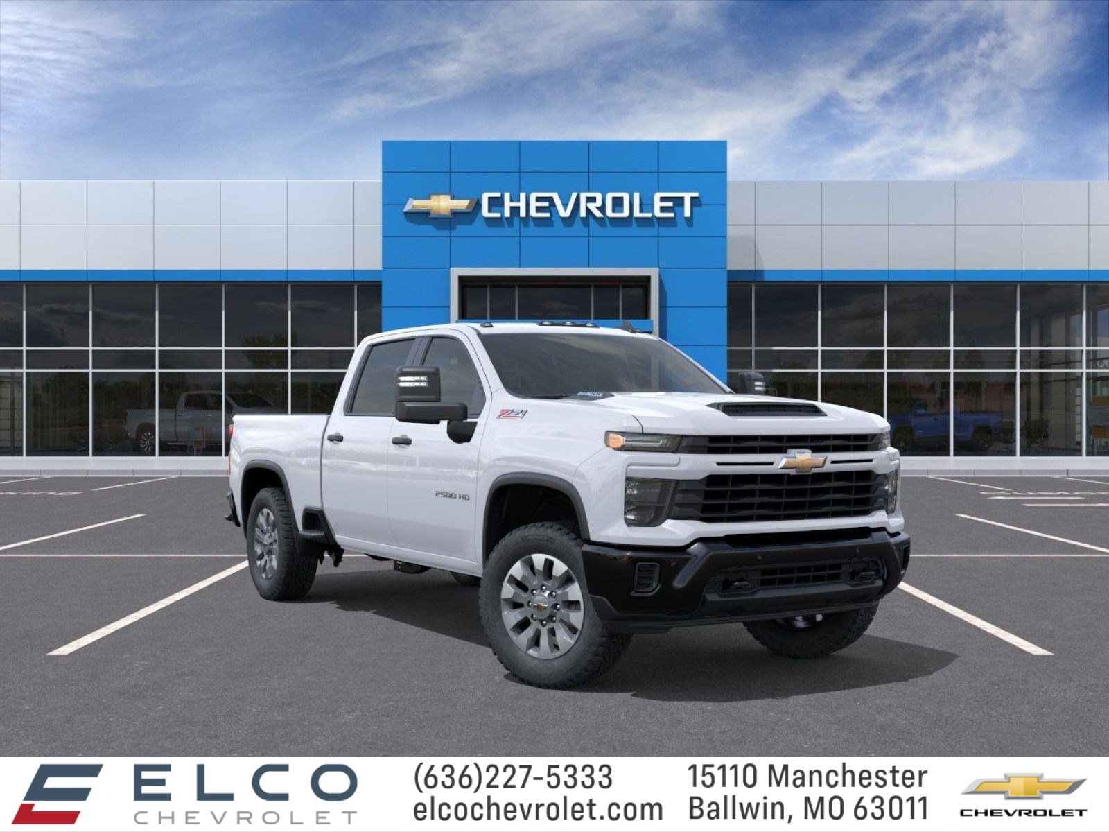 New 2026 Chevrolet Silverado 2500 Custom w/ Custom Value Package AWD/4WD image 1