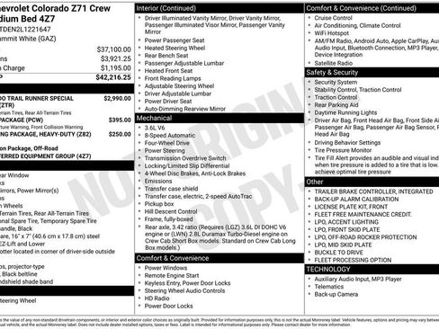 Used 2020 Chevrolet Colorado Z71 image 3