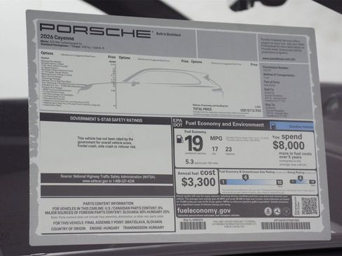 New 2026 Porsche Cayenne image 25