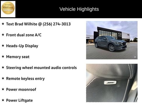 Used 2025 MAZDA CX-5 AWD 2.5 S w/ Premium Plus Pkg image 6