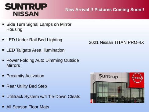 Used 2021 Nissan Titan PRO-4X w/ Pro-4x Convenience Package image 5