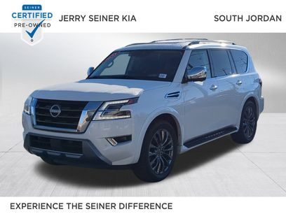 Used 2023 Nissan Armada Platinum w/ Captain's Chairs Package
