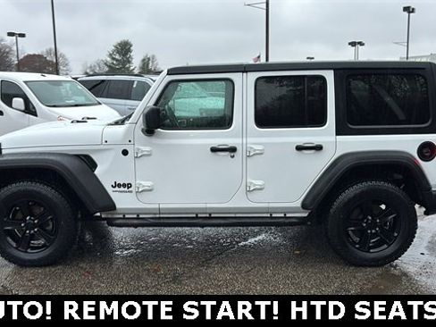 Used 2021 Jeep Wrangler Unlimited Sport image 3