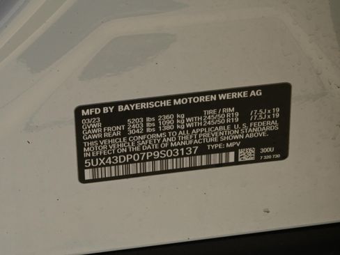 Certified 2023 BMW X3 sDrive30i w/ Premium Package image 36