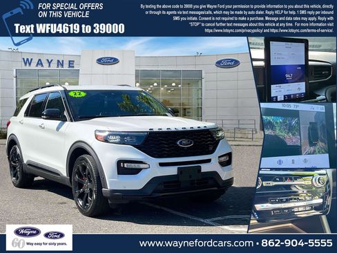 Certified 2022 Ford Explorer ST w/ Equipment Group 401A image 1