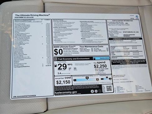 Used 2026 BMW X3 xDrive30 AWD/4WD image 17