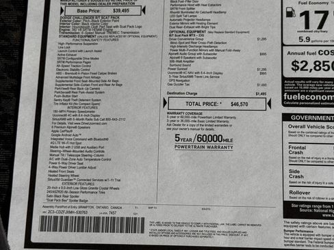 Used 2021 Dodge Challenger R/T Scat Pack w/ Driver Convenience Group image 44