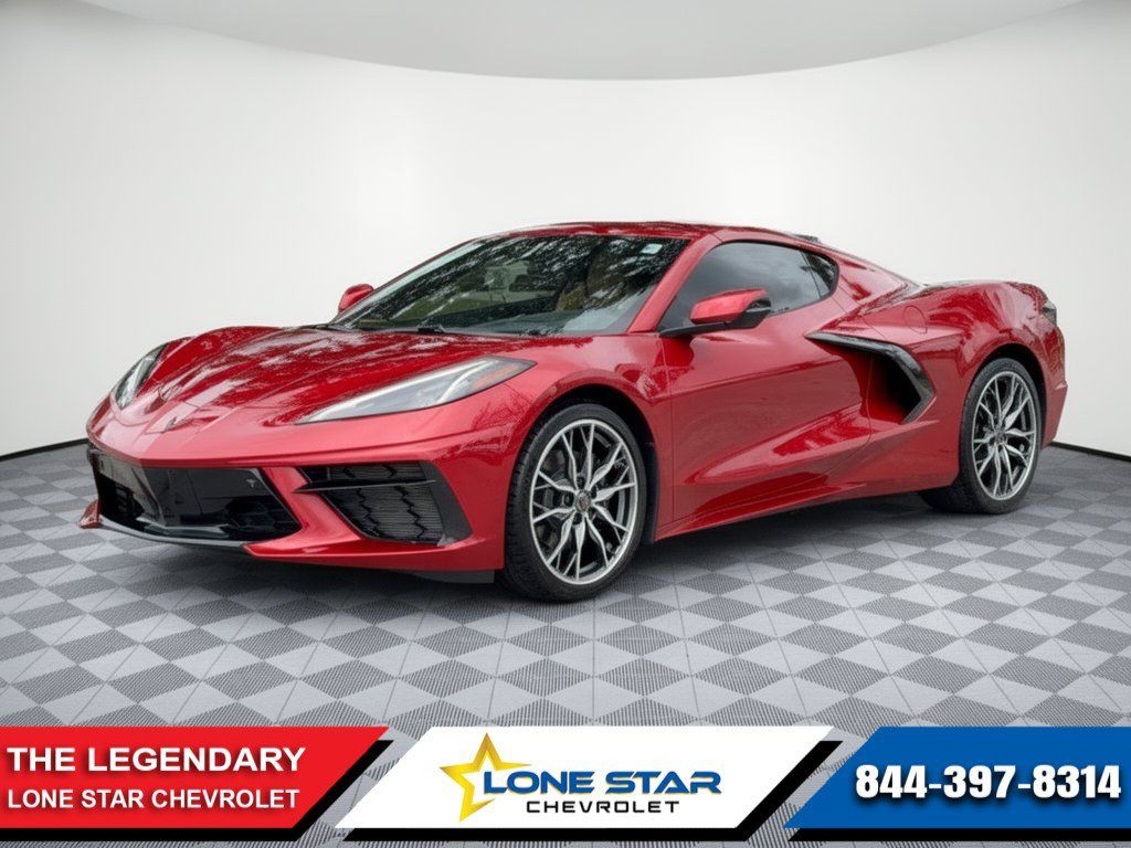 Used 2025 Chevrolet Corvette Stingray Preferred Cpe w/ 2LT RWD image 1