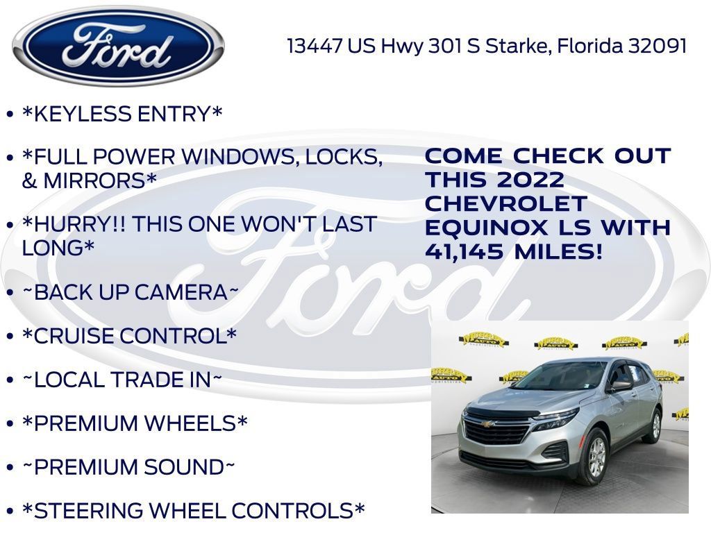 Used 2022 Chevrolet Equinox LS FWD image 10