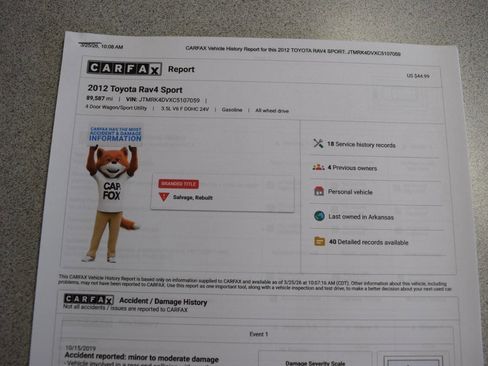 Used 2012 Toyota RAV4 Sport w/ Premium Pkg image 75