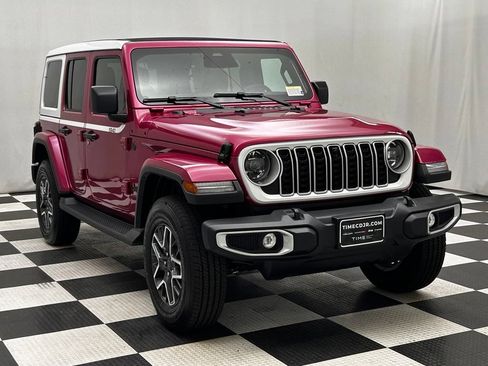 New 2026 Jeep Wrangler Unlimited Sahara w/ Whitecap Package AWD/4WD image 2