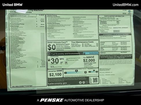 New 2026 BMW 430i Convertible w/ M Sport Package RWD image 14