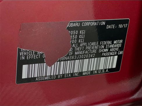 Used 2018 Subaru Legacy 2.5i Sport image 33