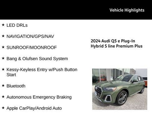 Used 2024 Audi Q5 e Premium Plus image 28