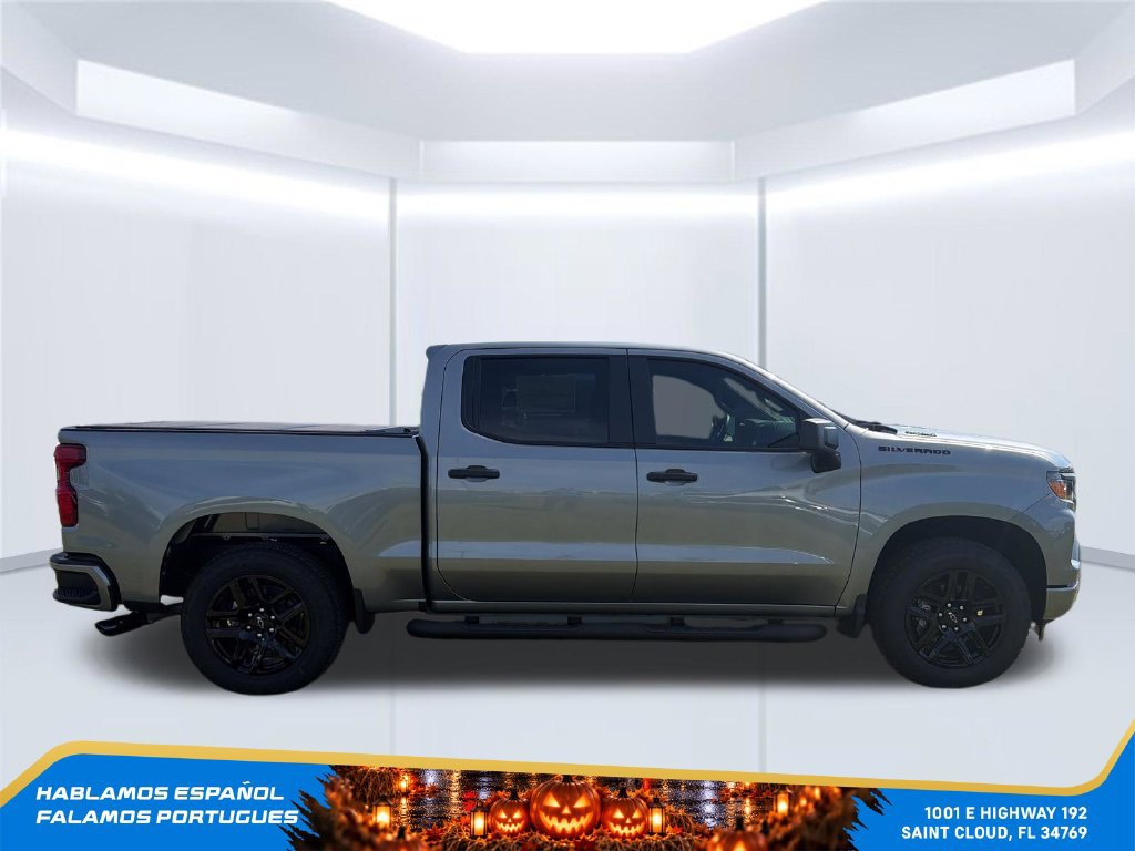 New 2026 Chevrolet Silverado 1500 Custom w/ Turbomax Blackout Package RWD image 6