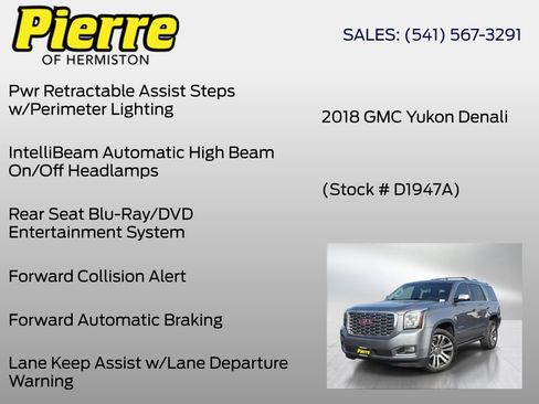 Used 2018 GMC Yukon Denali w/ Denali Ultimate Package AWD/4WD image 30